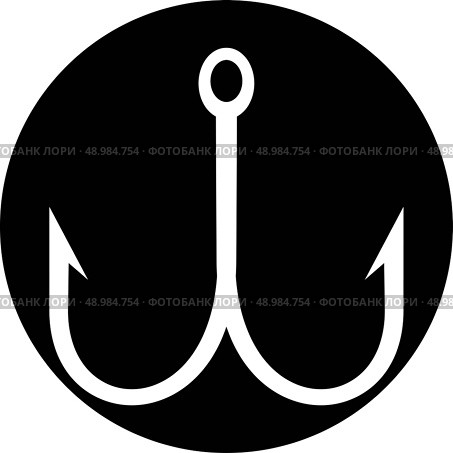 hook icon. Стоковая иллюстрация, агентство Ingram Publishing / Фотобанк Лори