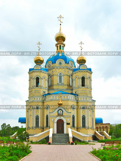 Храм Александра Невского (2008 год). Стоковое фото, фотограф Одиссей / Фотобанк Лори