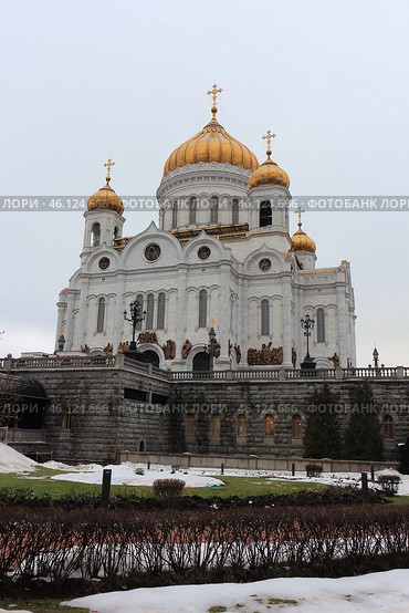 Храм Христа Спасителя. Редакционное фото, фотограф Наталия Макарова / Фотобанк Лори