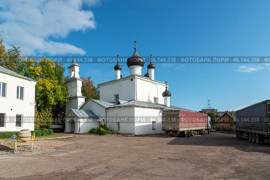 Храм Николы от Торга. Псков (2019 год). Редакционное фото, фотограф Александр Щепин / Фотобанк Лори