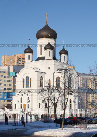 Храм Рождества Христова г. Мытищи (2010 год). Стоковое фото, фотограф Ирина Золина / Фотобанк Лори