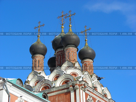 Храм святителя Николая Чудотворца на Болвановке в Москве (2010 год). Стоковое фото, фотограф lana1501 / Фотобанк Лори