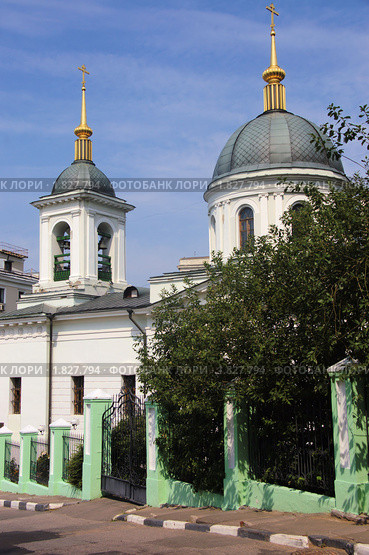 Храм Святителя Николая в Котельниках (2010 год). Стоковое фото, фотограф Илюхина Наталья / Фотобанк Лори