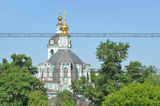 Храм Святителя Николая в Заяицком в Москве (2014 год). Стоковое фото, фотограф Овчинникова Ирина / Фотобанк Лори
