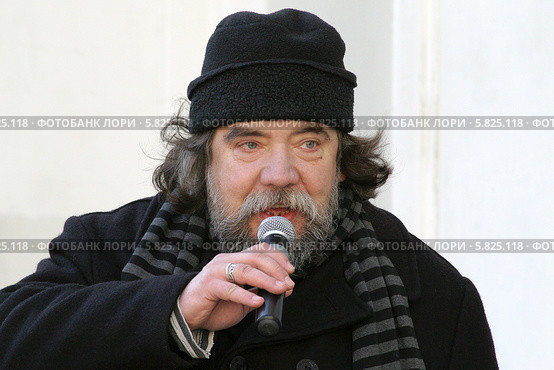 Художник Дмитрий Шагин (2011 год). Редакционное фото, фотограф Сергей Тюленев / Фотобанк Лори