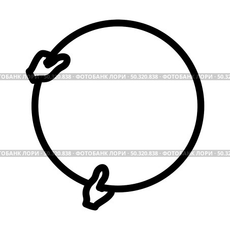 Icon Of Hand Holding Photography Reflector. Bold outline design with editable stroke width. Vector Illustration. Стоковая иллюстрация, агентство Ingram Publishing / Фотобанк Лори