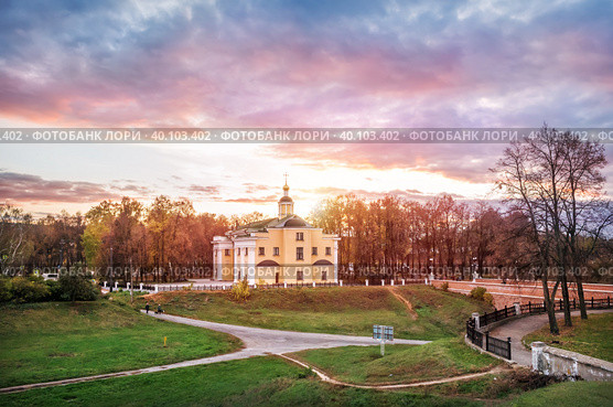 Ильинская церковь, Рязанский Кремль, Рязань (2022 год). Стоковое фото, фотограф Baturina Yuliya / Фотобанк Лори