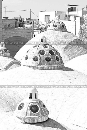 in iran the old building roof of the antique tradition  bath  . Стоковое фото, агентство Ingram Publishing / Фотобанк Лори