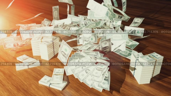 Influence of money in the judiciary, corruption, auction bidding and bankruptcy concept idea. 3d concept. Стоковое видео, видеограф Kirill Tonkikh / Фотобанк Лори