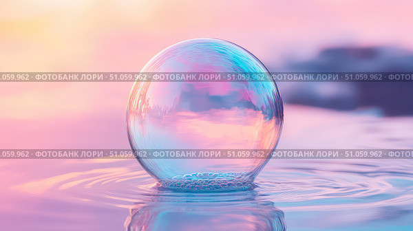 innovation transforming bubble ai generated. Стоковое AI-изображение, AI-художник Vectorwin / Фотобанк Лори