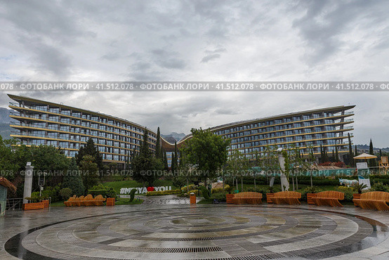 Инновационный санаторно-курортный центр «MriyaResort&SPA» (2021 год). Редакционное фото, фотограф Валерий Гаврилюк / Фотобанк Лори