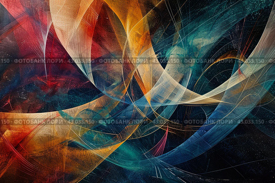 Intangible Consciousness abstract electromagnetic. Generate Ai. Стоковое AI-изображение, AI-художник Иван Рябоконь / Фотобанк Лори