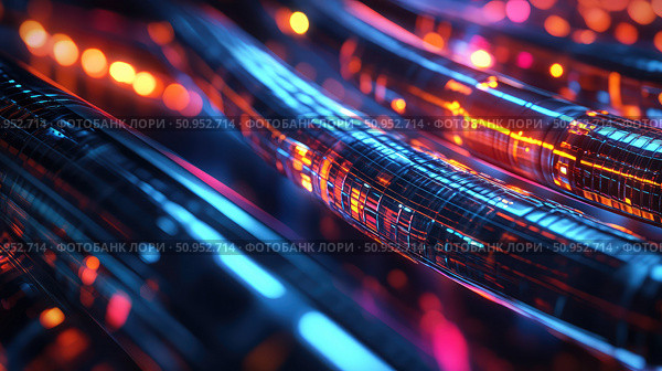 interference glitch-transitioning cable ai generated. Стоковое AI-изображение, AI-художник Vectorwin / Фотобанк Лори