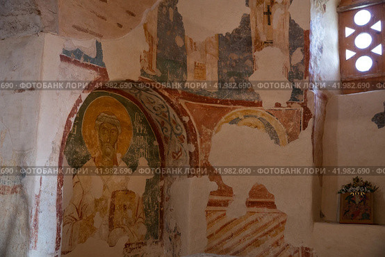 Interior of the Church of the Savior on Nereditsa (2022 год). Редакционное фото, фотограф Юлия Бабкина / Фотобанк Лори