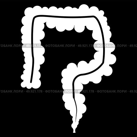 Intestine  icon .. Intestine icon . Стоковая иллюстрация, агентство Ingram Publishing / Фотобанк Лори