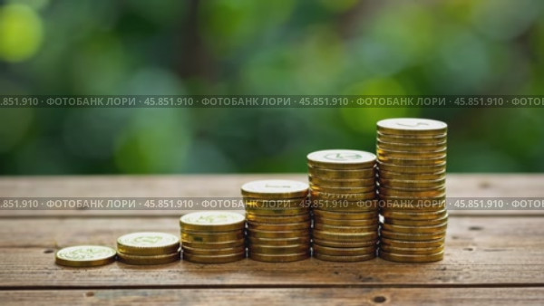 Investing in a Brighter Future Through Smart Financial Growth Strategies and Effective Money Management Techniques. Стоковое AI-видео, аниматор Sergey Grishin / Фотобанк Лори