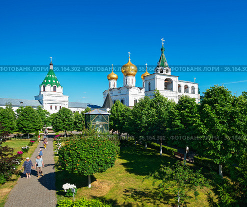 Ипатьевский монастырь. Город Кострома (2021 год). Редакционное фото, фотограф Макаров Алексей / Фотобанк Лори