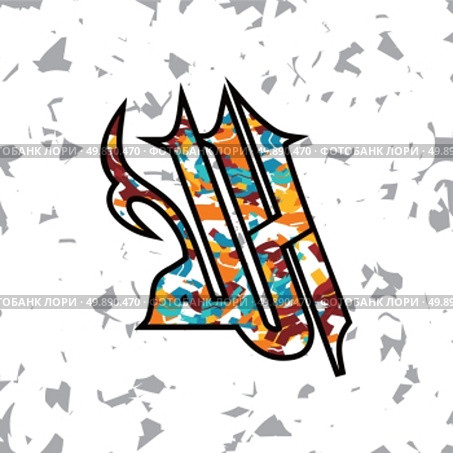 islamic abstract calligraphy art. islamic abstract calligraphy art theme vector illustration. Стоковая иллюстрация, агентство Ingram Publishing / Фотобанк Лори
