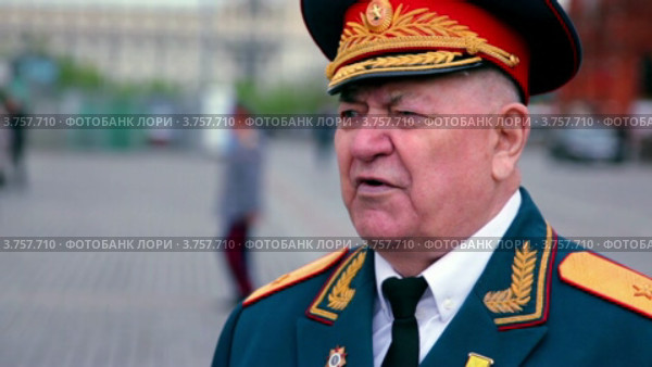 Иван Слухай, Председатель Московского комитета ветеранов войны (2011 год). Редакционное видео, видеограф Losevsky Pavel / Фотобанк Лори