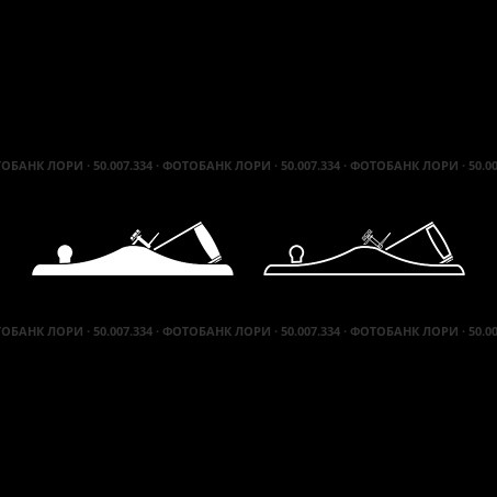 Jack plane Smoothing plane Carpenter tool symbol Hand tool for carpentry icon set white color vector illustration flat style simple image. Стоковая иллюстрация, агентство Ingram Publishing / Фотобанк Лори