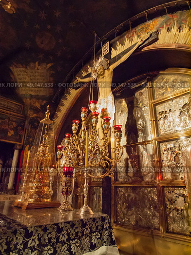 Jerusalem "Church of the Holy Sepulchre" calvary. Стоковое фото, агентство Ingram Publishing / Фотобанк Лори