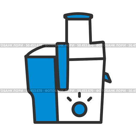 Juicer Machine Icon. Editable Bold Outline With Color Fill Design. Vector Illustration. Стоковая иллюстрация, агентство Ingram Publishing / Фотобанк Лори