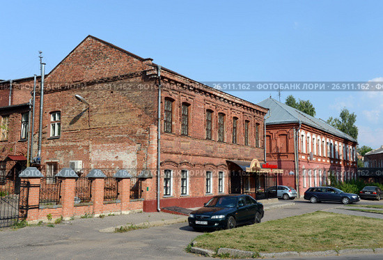 Кафе "Корчма на Покровке", улица Покровская, Витебск, Беларусь (2015 год). Редакционное фото, фотограф Free Wind / Фотобанк Лори