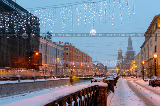 Канал Грибоедова. Санкт-Петербург (2019 год). Редакционное фото, фотограф Александр Щепин / Фотобанк Лори