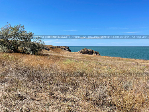 Караларский природный парк, побережье Азовского моря, Генеральские пляжи. Республика Крым, Керченский полуостров. Редакционное фото, фотограф Щеголева Ольга / Фотобанк Лори