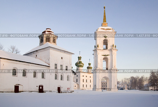 Каргополь. Архитектурный ансамбль Соборной площади (2009 год). Стоковое фото, фотограф Румянцева Наталия / Фотобанк Лори
