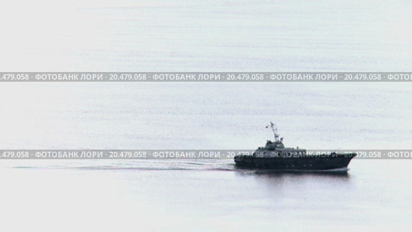 Катер идет по морю. Северное море. Стоковое видео, видеограф Андрей Шалари / Фотобанк Лори