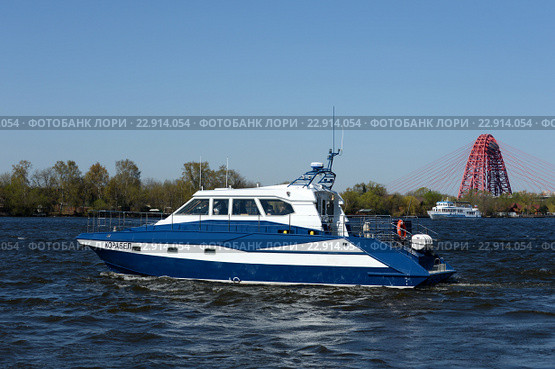 Катер РТ14МТ "Корабел" (2014 год). Редакционное фото, фотограф Free Wind / Фотобанк Лори