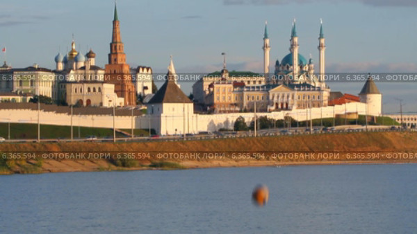 Казанский кремль, Татарстан (2014 год). Стоковое видео, видеограф Вадим Хомяков / Фотобанк Лори