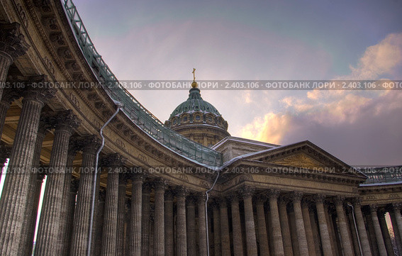Казанский собор. Санктт-Петербург (2011 год). Стоковое фото, фотограф Алексей Петров / Фотобанк Лори