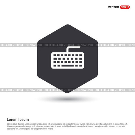 Keyboard Icon. Стоковая иллюстрация, агентство Ingram Publishing / Фотобанк Лори