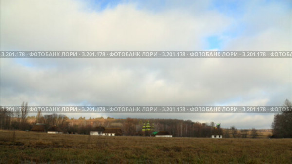 Киев. Пирогово. Таймлапс. Стоковое видео, видеограф Кирилл Трифонов / Фотобанк Лори