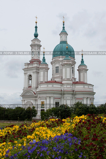 Кингисепп. Екатерининский собор. (2012 год). Стоковое фото, фотограф Литвяк Игорь / Фотобанк Лори