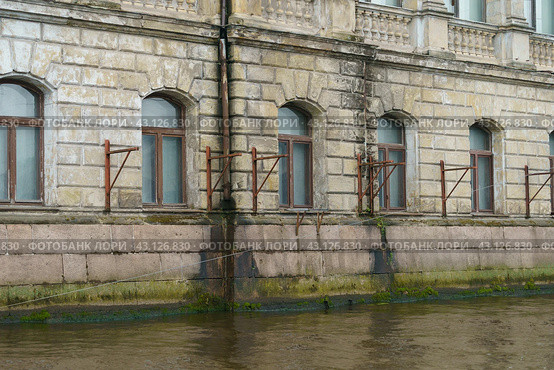 Königsberg former Stock Exchange. Facade to the Pregel River. Kaliningrad Regional Museum "Art Gallery" (2022) Редакционное фото, фотограф YuryKara / Фотобанк Лори