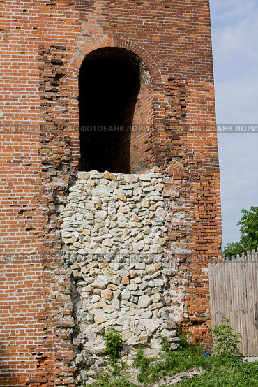 Коломенский Кремль. Погорелая (Алексеевская) башня. (2009 год). Стоковое фото, фотограф Михаил Ворожцов / Фотобанк Лори