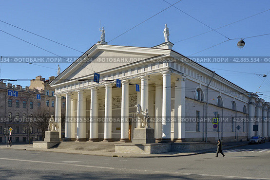 Конногвардейский манеж в Санкт-Петербурге (2017 год). Стоковое фото, фотограф Александр Алексеев / Фотобанк Лори