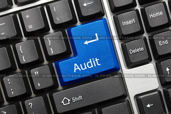 Концептуальная клавиатура - Клавиша "Audit" ("Аудит") Стоковое фото, фотограф Самохвалов Артем / Фотобанк Лори