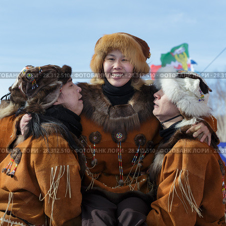 Корякский ансамбль танца "Мэнго" (2018 год). Редакционное фото, фотограф А. А. Пирагис / Фотобанк Лори