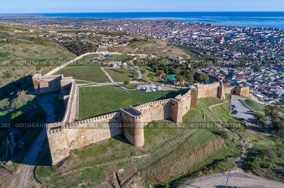 Крепость Нарын-Кала. Дербент, Республика Дагестан. Россия (2021 год). Стоковое фото, фотограф Анна Карасева / Фотобанк Лори