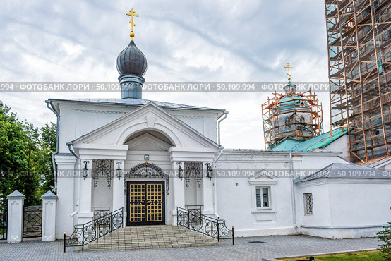 Крестильная церковь Казанской иконы Божией Матери в Арзамасе. Редакционное фото, фотограф Илья Старков / Фотобанк Лори