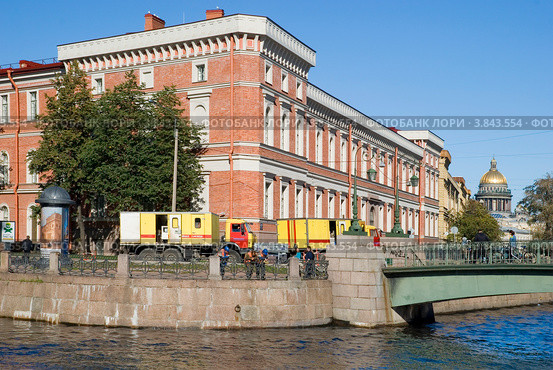 Крюковские казармы (Флотский экипаж). Санкт-Петербург (2012 год). Редакционное фото, фотограф Александр Щепин / Фотобанк Лори