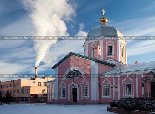 Курск. Воскресенско-Ильинский Храм (2016 год). Стоковое фото, фотограф Литвяк Игорь / Фотобанк Лори