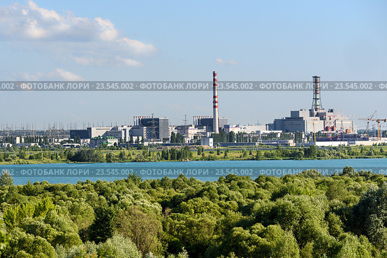 Курская АЭС. Стоковое фото, фотограф Андрей Радченко / Фотобанк Лори