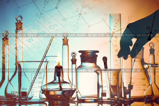 Laboratory research in science and medical setting. Стоковое фото, агентство Ingram Publishing / Фотобанк Лори