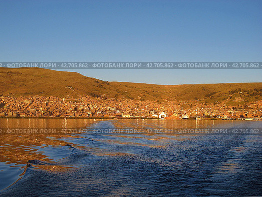 Lake Titicaca in Andes, Peru and Bolivia (2011 год). Стоковое фото, фотограф Сергей Стрелков / Фотобанк Лори