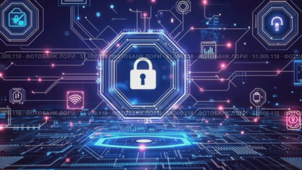 Learn about the innovative cybersecurity strategies used to protect data, focusing on encryption techniques and their implementation in technology. Стоковое AI-видео, аниматор Данила Большаков / Фотобанк Лори